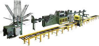 Ligne de production de platelages acier
